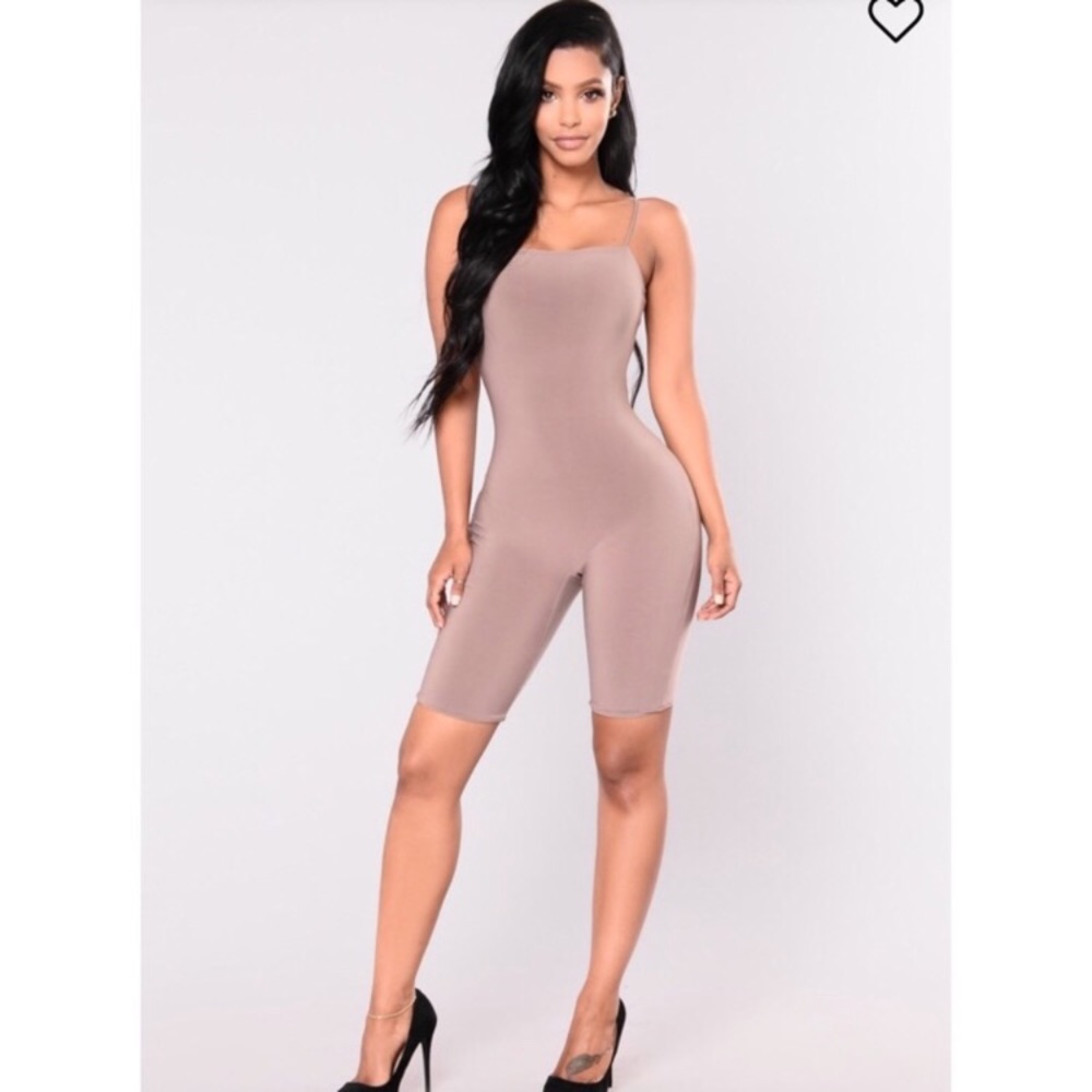 Gray jumpsuit
